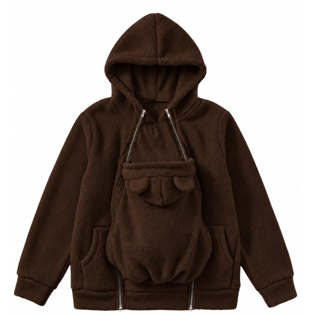KinlyMoon hoodie in Brown