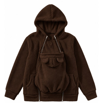 KinlyMoon hoodie in Brown