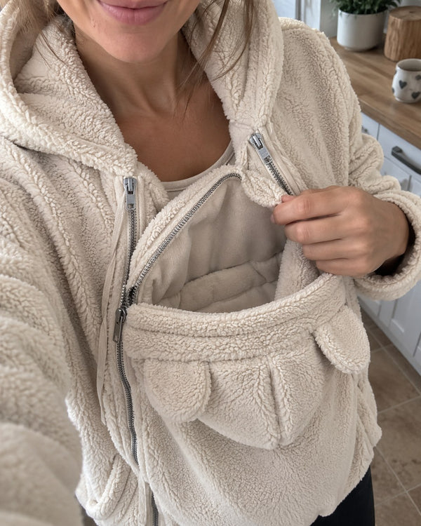 Rachel M.'s KinlyMoon hoodie in Beige